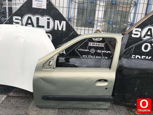 Renault clio çıkma sol ön kapı 