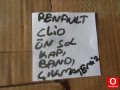 RENAULT CLİO ÖN SOL KAPI BANDI CIKMA ORJİNAL