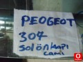 PEUGEOT 307 SOL ÖN KAPI CAMI ORJİNAL CIKMA
