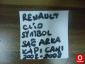 RENAULT CLİO SYMBOL SAĞ ARKA KAPI CAMI