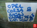 OPEL CORSA B BAGAJ CAMI ORJİNAL TEK KAPI ARAÇ