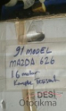 MAZDA 626 1.6 motor komple tesisat