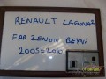 Renault / Laguna / Far & Stop   / Far / Çıkma Parça