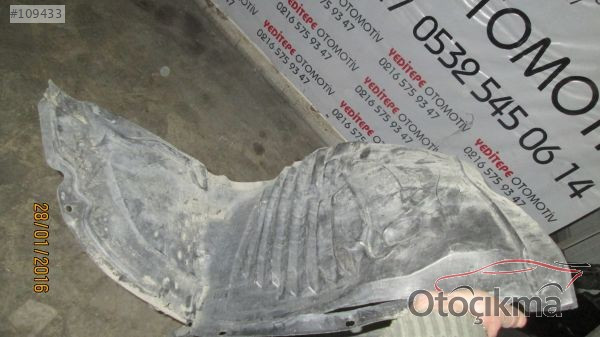 mazda 3 çamurluk davlumbazı