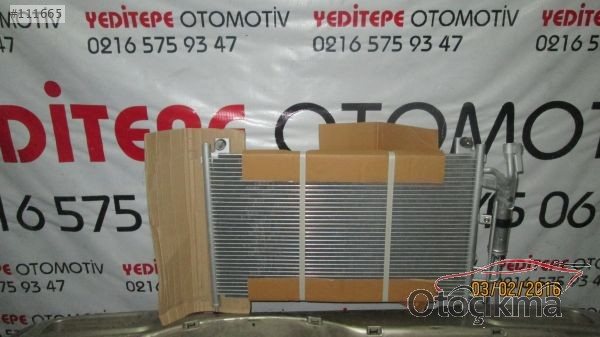 mazda 2 klima raddyatörü