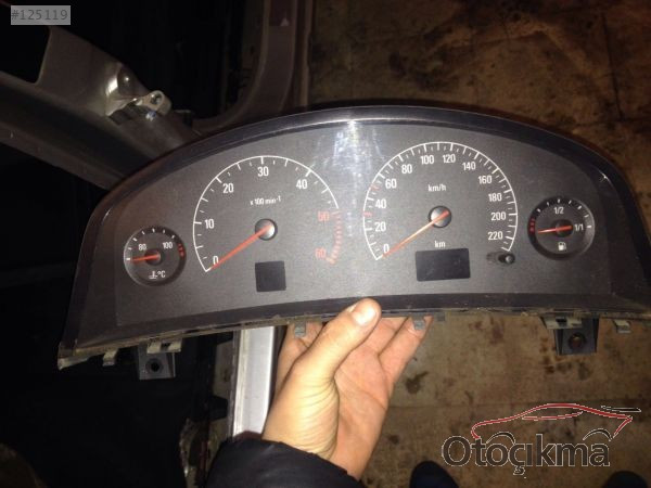 Opel Vectra c gösterge , gösterge saati 2.2 dizel
