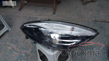 Renault scanic sol ön far