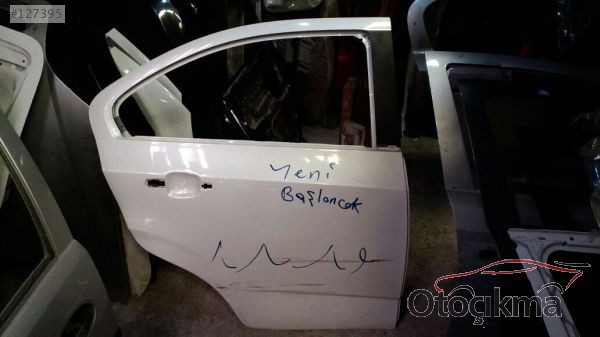 Chevrolet Aveo 2012 2013 sedan sağ arka kapı çıkma orjinal