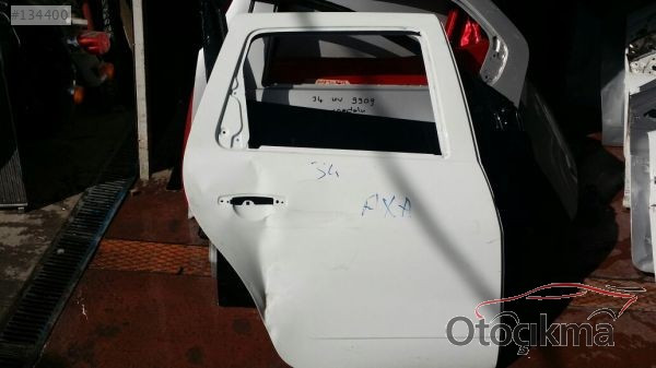 DACİA DUSTER SAĞ ARKA KAPI ORJİNAL ÇIKMA PARÇA BEYAZ