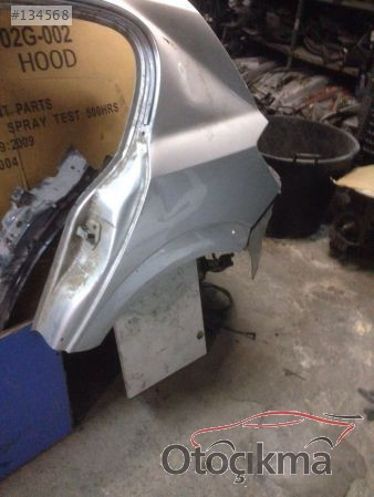 Opel astra h sol arka çamurluk