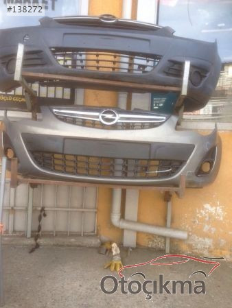 OPEL CORSA D MAKYAJLI ÖN TAMPON DOLU ÇIKMA ORJİNAL CANCAN OPEL