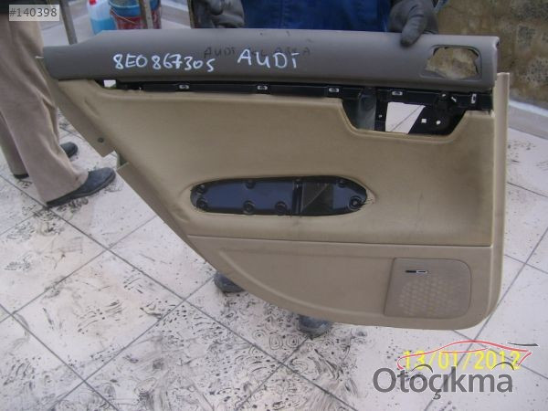 05-08 A4 SOL ARKA KAPI DÖŞEMESİ AUDI ÇIKMA PARÇA 