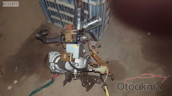 reno Clio 3 hb çıkma elektrikli komple direksiyon kolonu