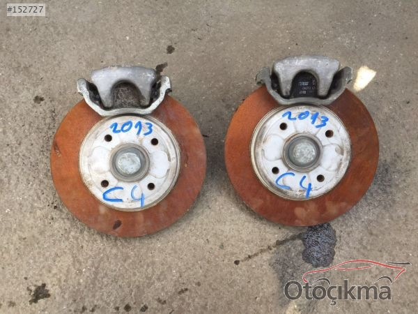 Citroen c4 arka taşıyıcı ve disk