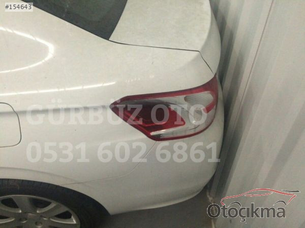PEUGEOT 301 ÇIKMA KOMPLE ARKA