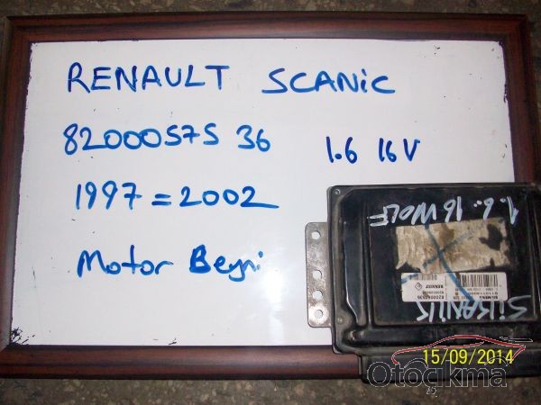 RENAULT SCENİC 1.6 16 V MOTOR BEYNİ