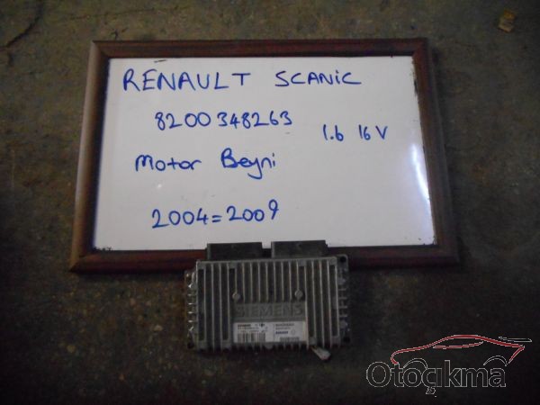 RENAULT SCENİC 1.6  16V MOTOR BEYNİ