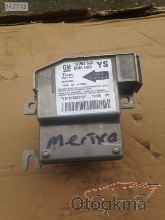 ÇIKMA OPEL MERİVA SRS ÜNİTESİ HAS OPEL ÇIKMA