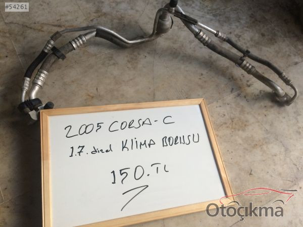 2005 corsa c 1.7 dizel klima borusu 