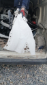 FORD TRANSİT SOL ÖN ÇAMURLUK BEYAZ ÇIKMA ORİJİNAL 2014-19