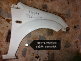 FORD FİESTA SAĞ ÖN ÇAMURLUK BEYAZ ÇIKMA ORİJİNAL 2002-08