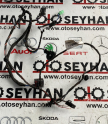 3G0971690 vw passat b8 2018 sağ arka kapı kartonu tesisatı