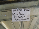 HYUNDAİ EXCEL SOL ÖN KAPI CAMI ORJİNAL ÇIKMA
