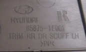 HYUNDAİ ACCENT ERA SOL EŞİK PLASTİĞİ 85875 1E001