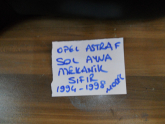 OPEL ASTRA F SOL AYNA ELEKTRİKLİ 1994-1998 MODEL SIFIR ÜRÜN