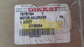 Fiat / Palio / Kalorifer / Kalorifer Motoru / Sıfır Parça