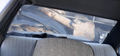 1992 TOYOTA COROLLA ÇIKMA ARKA CAM MEVCUT.