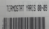 Oto Çıkma Parça / Isıtma, Soğutma & Klima / Termostat / Toyota / Yaris / Çıkma Parça 
