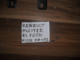 RENAULT MASTER EL FREN KOLU ORJİNAL ÇIKMA HATASIZ