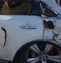 INFINITI FX30D ÇIKMA SOL ARKA KAPI KOLU.