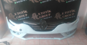 RENAULT MEGAN 4 makyajlı orjinal beyaz ön Tampon