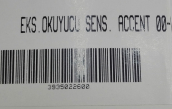 Oto Çıkma Parça / Elektrik / Eksantrik Sensörü / Hyundai / Accent / Sıfır Parça 