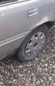 1992 hyundai excel çıkma sol arka jant lastik 1.5