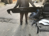2010 A8 ARKA TAMPON SPOYLERİ AUDİ ORJİNAL ÇIKMA PARÇA