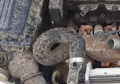 1998 opel astra f station 8v çıkma fan boruları