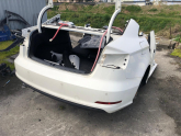 Audi A3 Depo Kapağı Beyaz hatasız orjinal çıkma