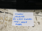 NİSSAN VANETTA ÖN CAM IZGARASI 1995-2005 MODEL