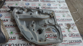 1J5839755C vw bora sol arka kapı panosu cam krikosu