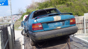 Hyundai Excel arka tampon çıkma parça Mısırcıoğlu oto