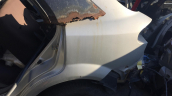 chevrolet lacetti çıkma sol arka çamurluk.