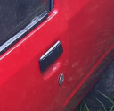 peugeot 205 çıkma sol ön kapı kolu dış