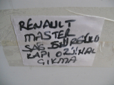RENAULT MASTER SAĞ SÜRGÜLÜ KAPI ORJİNAL ÇIKMA