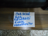 PORSCHE EMME MANİFOLDU , PORSCHE GAZ KELEBEĞİ ORJİNAL