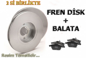 Hyundai Santafe Ön Fren Diski ve Balata Birlikte 1993 1998