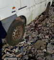 2009 model bmc megastar 290v çıkma sol takım jant lastik
