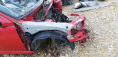 opel corsa b tek kapı kesme sağ ön podye.